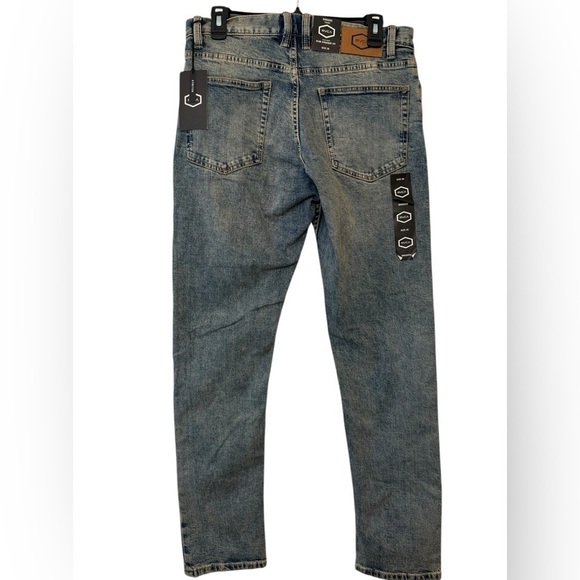 RVCA Daggers Slim Straight Jeans 30 x 32 - Picture 6 of 10